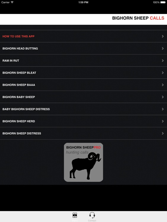 REAL Bighorn Sheep Hunting Calls - 8 Bighorn Sheep CALLS & Bighorn Sheep Sounds! -- (ad free) BLUETOOTH COMPATIBLE