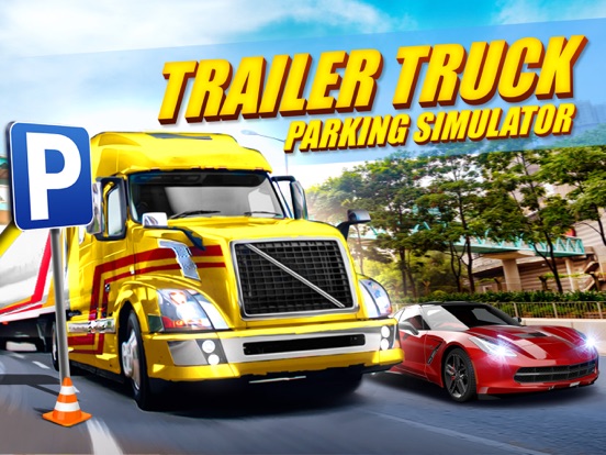 Trailer Truck Parking Sim АвтомобильГонки ИгрыБесплатно на iPad