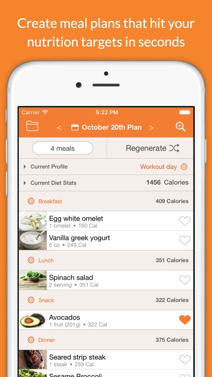 Eat This Much - Meal Planner