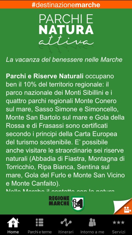 Parchi e natura attiva