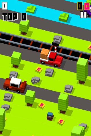 Mine World Cross - Great arcade roads game for kids screenshot 2