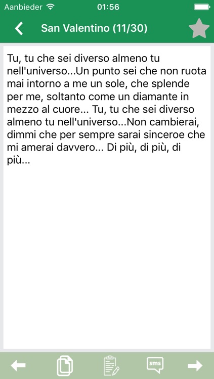 Cute SMS (Italian) - Send emotional message to the family, friends and loved ones. screenshot-3