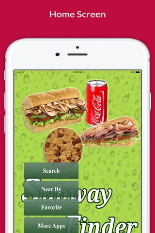 Find Restaurant "For Subway" screenshot 2