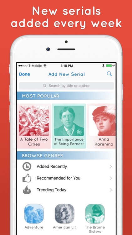 Serial Reader: Classic Books in Daily Bits screenshot-3
