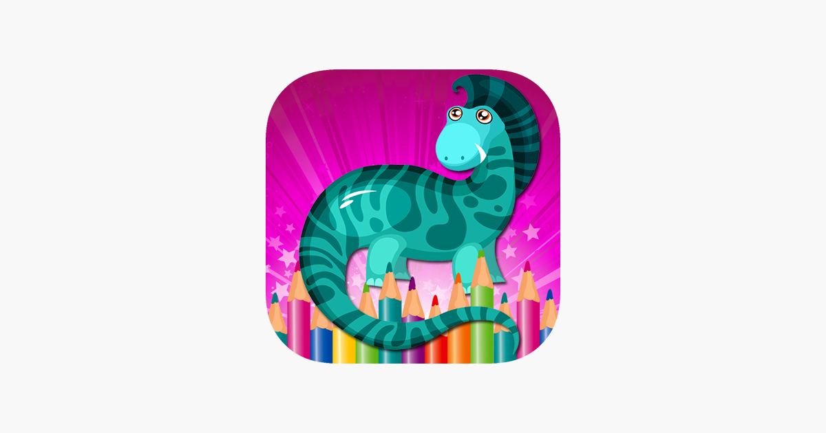 ‎Coloring Book Little Dino Game for Kids Free on the App Store