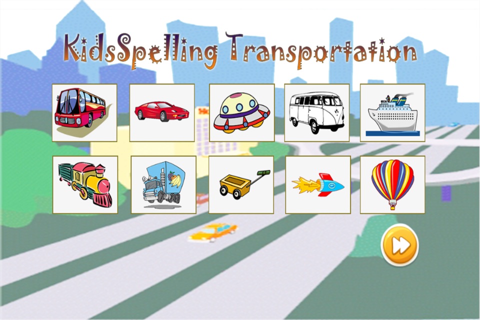 Kids Spelling Transportation screenshot 3