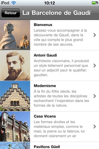Gaudí BCN (Français) screenshot 2