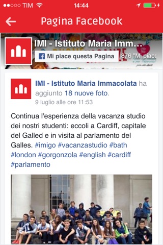 Istituto Maria Immacolata - Gorgonzola screenshot 2