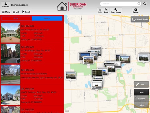 The Sheridan Real Estate for iPad screenshot 2