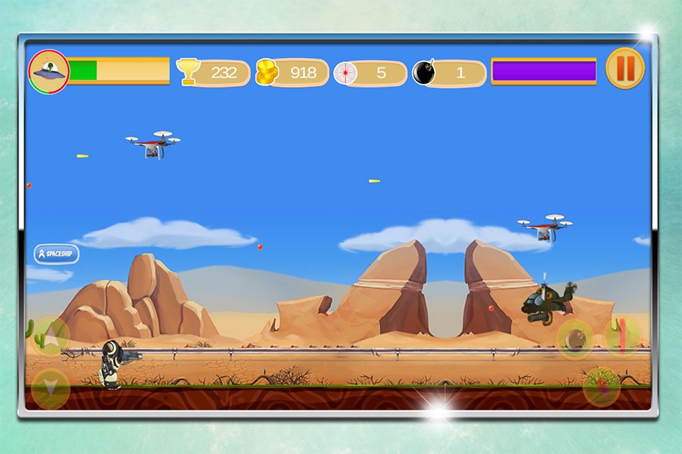 Giant Alien Spaceship – A Modern Air Combat to Save Mother Earth From Pollution screenshot 4
