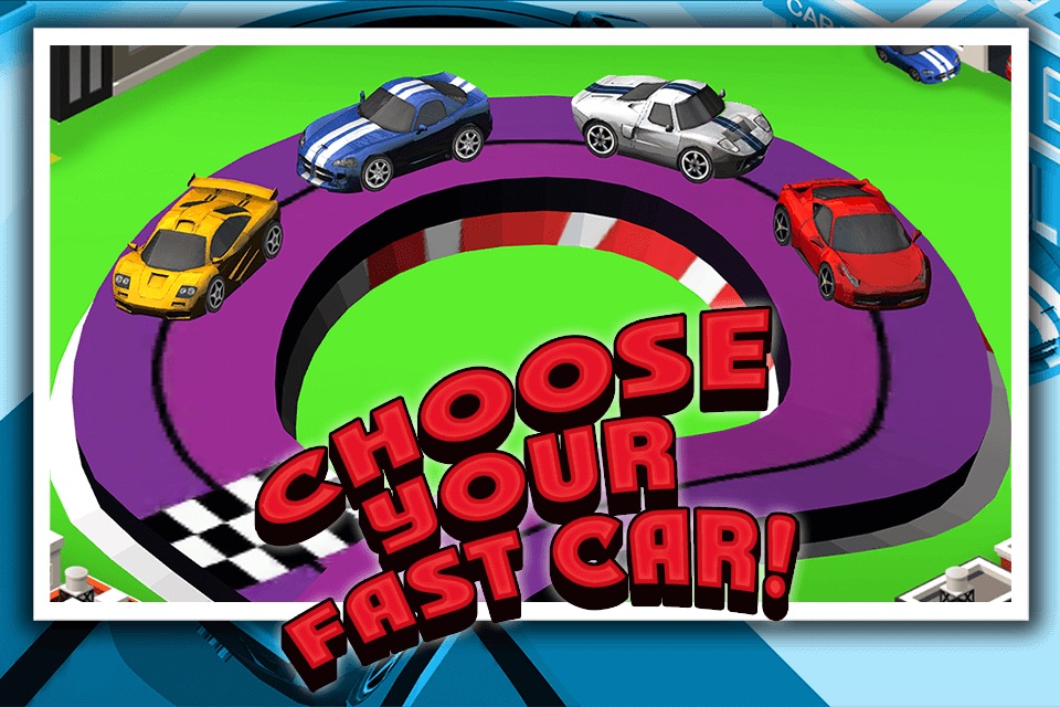 Slots Cars Smash Crash: A Wrong Way Loop Derby Driving Game screenshot 3