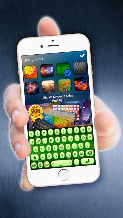 Abstract HQ Keyboard - Cool Background.s, Custom Skin.s And Color Theme.s For Text.ing