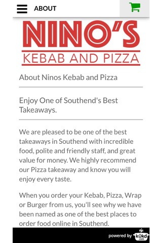 Ninos Kebab And Pizza Takeaway screenshot 4