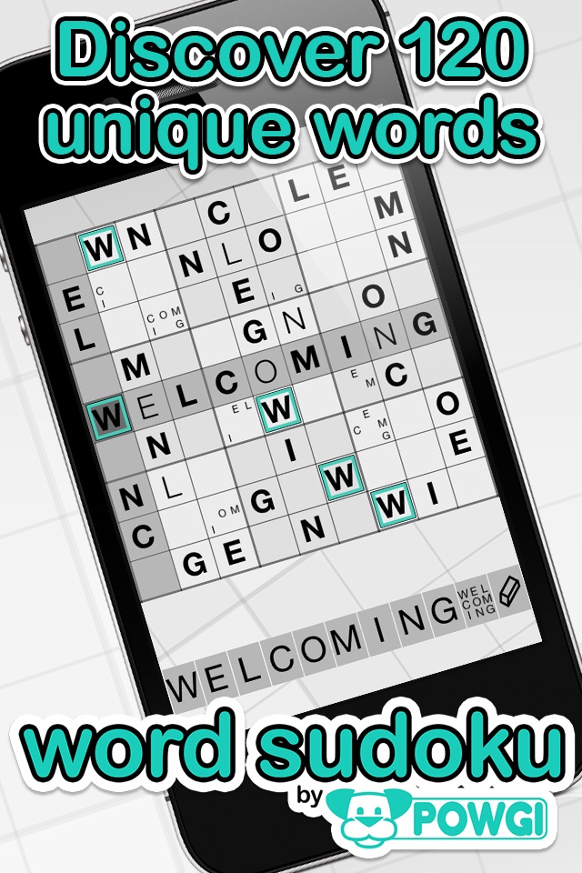 Word Sudoku by POWGI screenshot 2