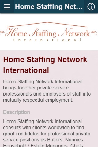 Home Staffing Network screenshot 2