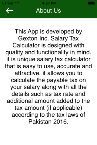 Salary Tax Calculator Pakistan screenshot 4
