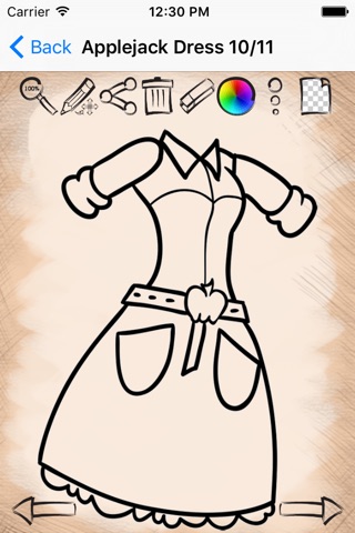 Art of Draw Dresses for Princess screenshot 4