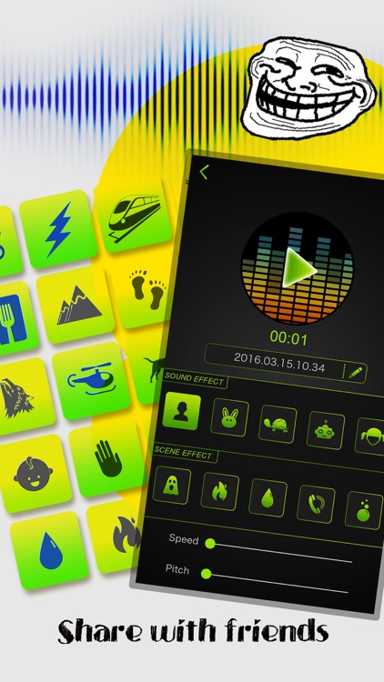Voice Changer - Prank Sound Effect.s Modifier, Audio Record.er & Play.er for Phone Call screenshot-4