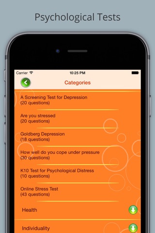 Psyhological Tests Pro screenshot 2