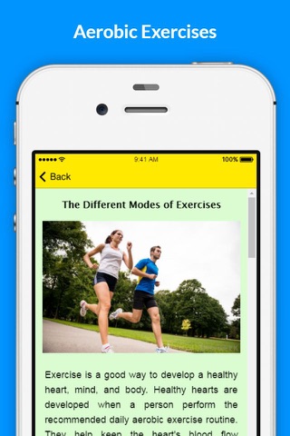 Aerobics - Training your body for a stronger Aerobic Fitness screenshot 4