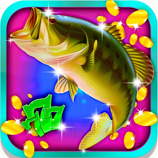 Lucky Shark Slots: Find the golden fish and enjoy digital coin gambling games icon