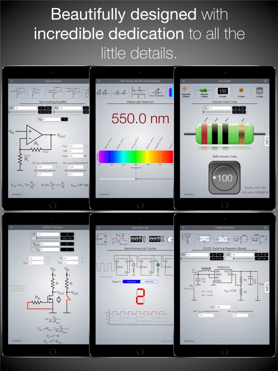 Electronics Engineering ToolKit PRO for iPad screenshot-4