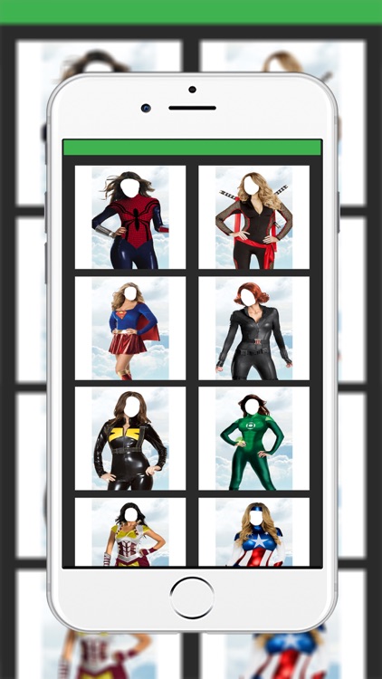 Superwoman Photo Suit- New Photo Montage With Own Photo Or Camera