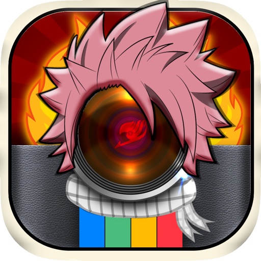 Manga & Anime Sticker Camera : Super Fashion Photo Booth Dress Up For Fairy Tail Style