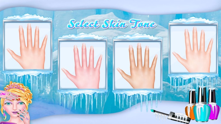 Ice Princess Nail Salon Girls Games screenshot-4