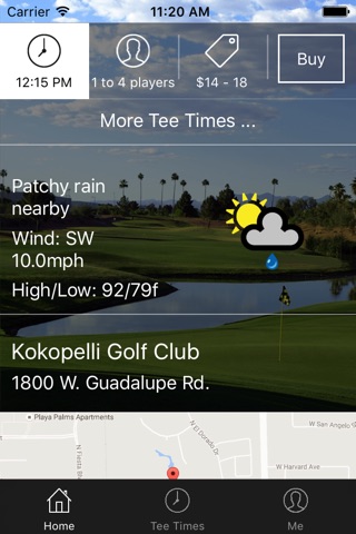 Kokopelli Golf Club Tee Times screenshot 2