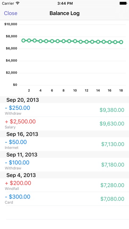 Spendable - Save money by managing balance screenshot-4