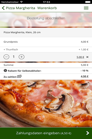 City Service Pizza Wesseling screenshot 3