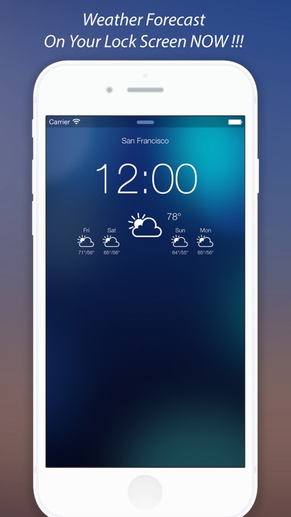 Weather Lock Screen Designer Plus- Customize your Lock Screen & Backgrounds