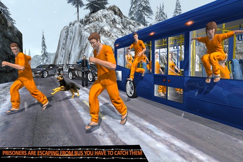 Police Bus Prisoner Escape screenshot 2