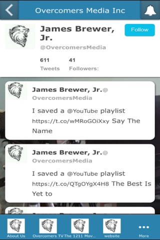 Overcomers Media Inc screenshot 3