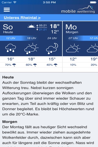 Wetterring Vorarlberg screenshot 2