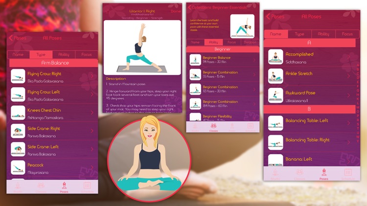 Yoga Asanas - Track Personal Yoga For Beginners