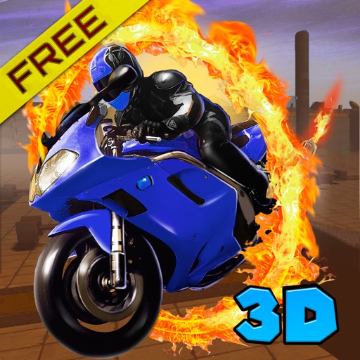 Crazy Bike Stunt Racing 3D iOS App
