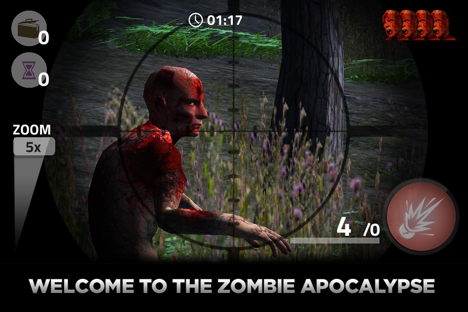 Zombies Battle Shooter 3D Call to Kill Scary Dead Zombie Army screenshot 4