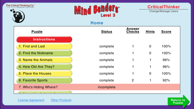 Mind Benders® Level 3(圖5)-速報App