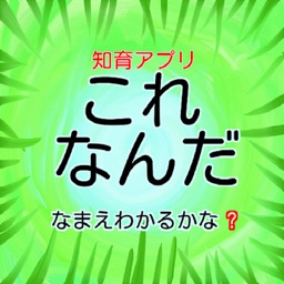 知育アプリ　これなんだ　なまえわかるかな ?