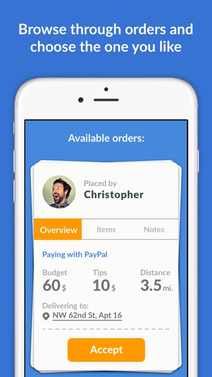 Buy For Me App - Delivery Food, Alcohol, Groceries