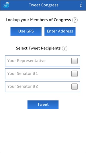 Tweet Congress -- Contact Congress  |  E