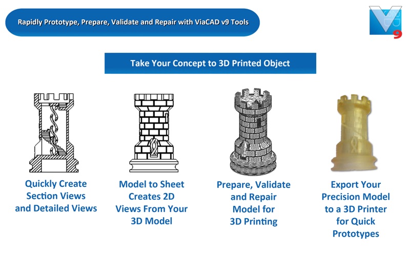 ViaCAD 2D3D PowerPack 3D Printing Edition thumbnail 1