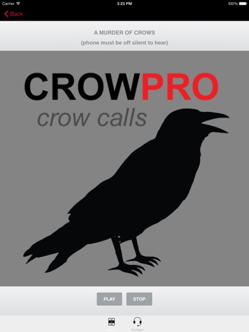 Crow Calls  & Crow Sounds for Hunting - BLUETOOTH COMPATIBLE screenshot 2