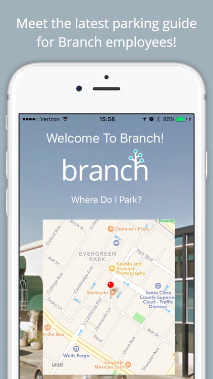 BranchMate - Where to find parking nearby Branch!