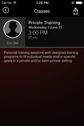 Don Bell Fitness screenshot 4