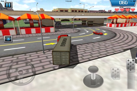 停车大师3D:卡车版 - 模拟真实重型卡车的3D停车游戏 screenshot 2