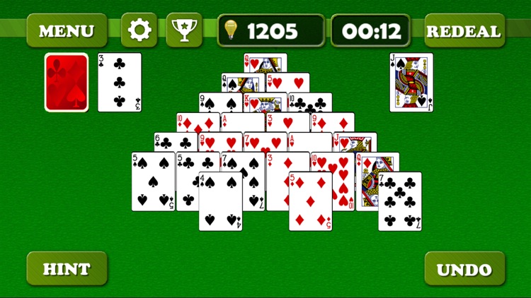 Pyramid Solitaire Free Play screenshot-3