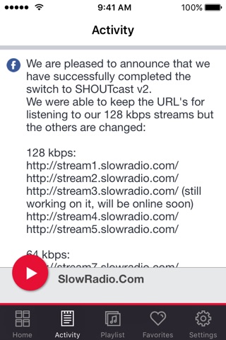 SlowRadio.Com screenshot 2